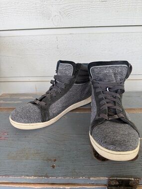 Ted Baker Men's Charcoal Gray High-Top Sneakers